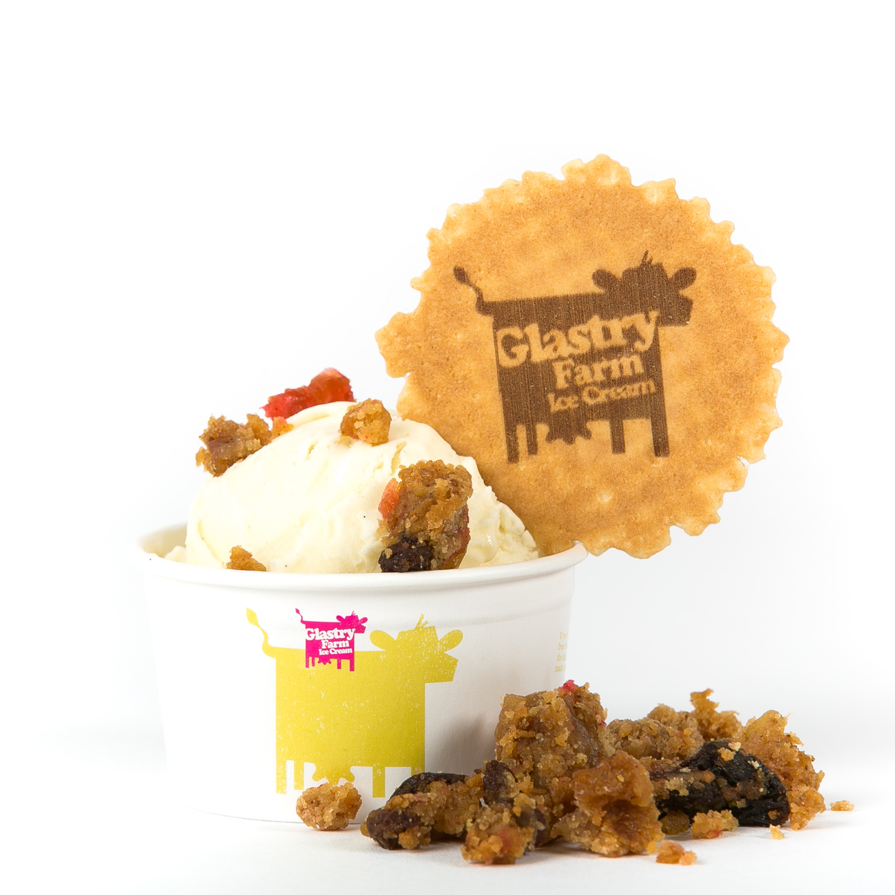 Christmas Pudding Ice Cream Limited Edition Glastry Farm